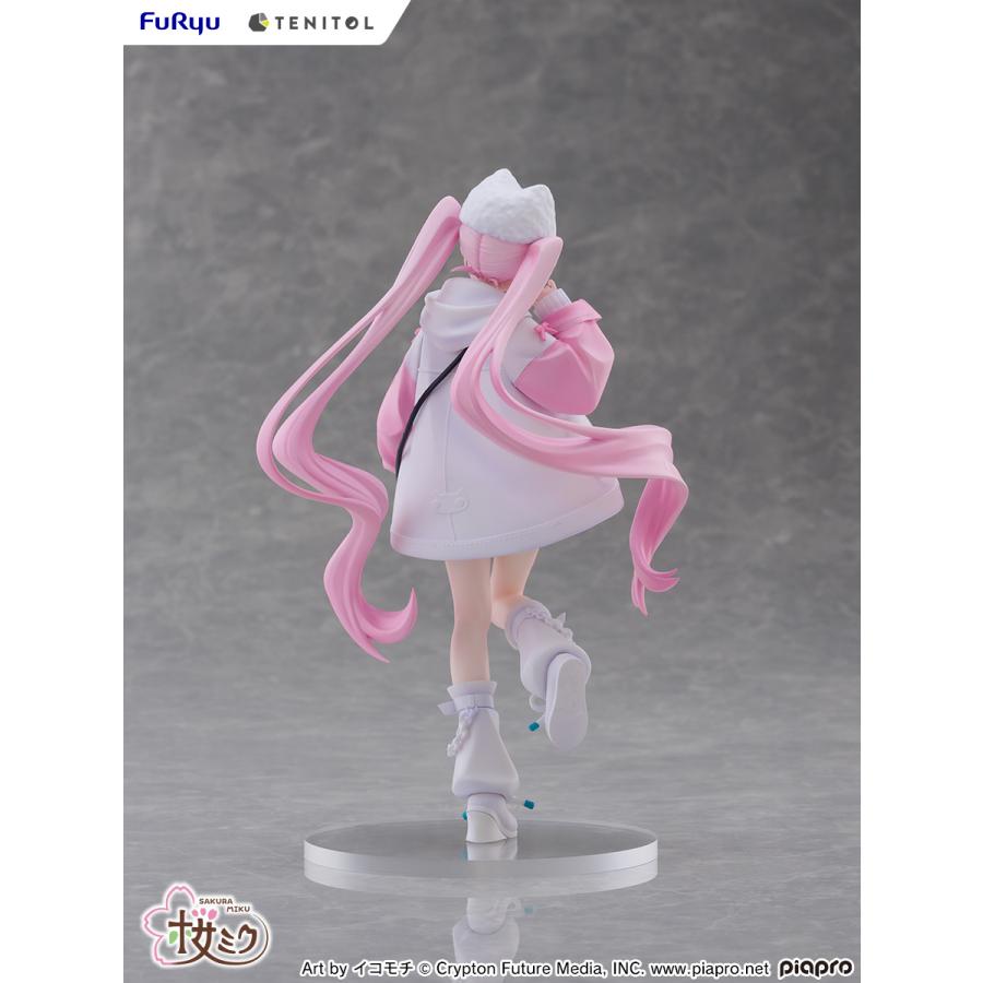 予約】TENITOL 桜ミク Cool style[petit] 塗装済み完成品 ［フリュー