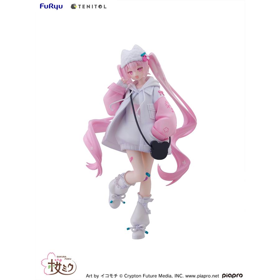 予約】TENITOL 桜ミク Cool style[petit] 塗装済み完成品 ［フリュー