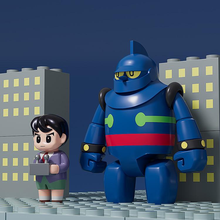 予約】BRICKROID 鉄人28号＆正太郎セット 塗装済み可動フィギュア 鉄人