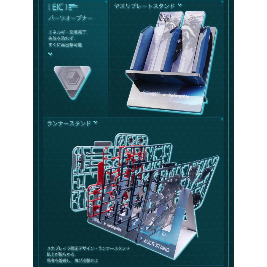 新品】メカブレイク×HobbyMio 模型製作ツールセット プラモデル 模型