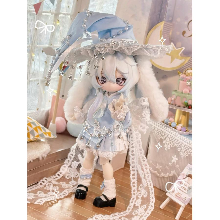 ブラインドドール 不可食用人形 月跳時間 Inedible Doll 6体セット 新品】うさぎの月跳びタイム ブラインドボックス 6個入り1BOX