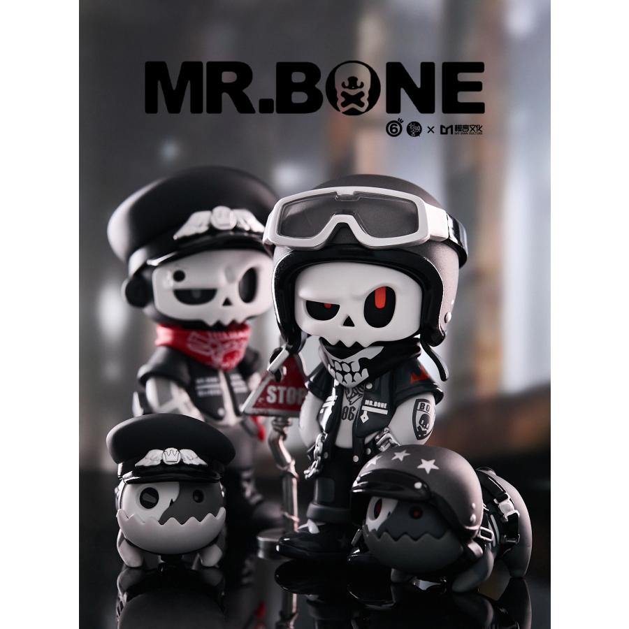 【新品】MR.BONE「ザ・ワイルド・ワン」 9個入り1BOX ブラインドボックス トレーディングフィギュア ［マイ・オン・カルチャー］の画像