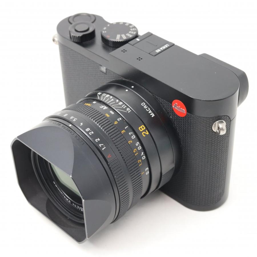 Leica(ライカ) ブラックアルマイトデジタルカメラ Q2 防水 防塵 高速 コンパクト 19050｜wonderwans｜02