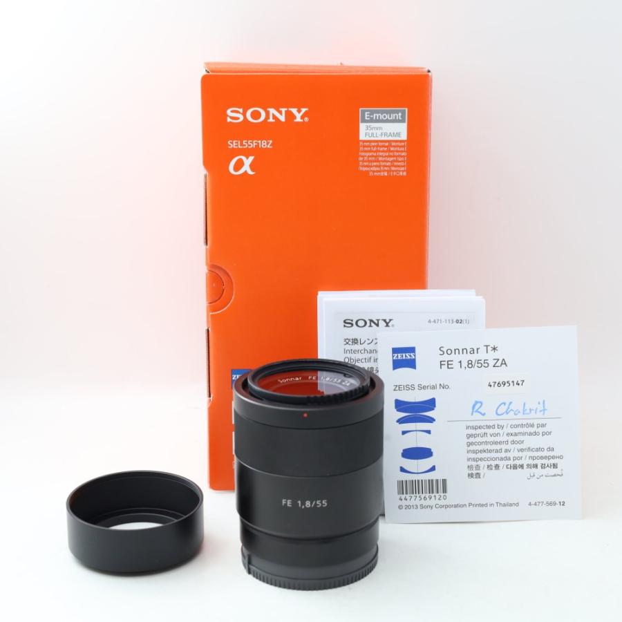 SONY(ソニー) 標準単焦点レンズ フルサイズ Sonnar T* FE 55mm F1.8 ZA
