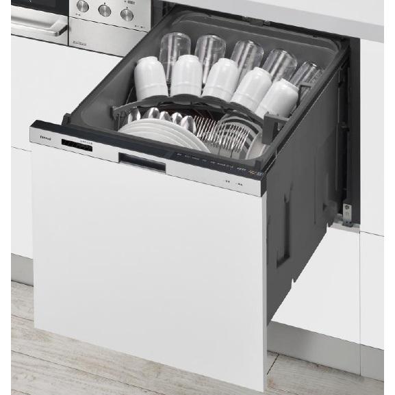 在庫限り 送料無料 リンナイ食器洗い乾燥機 RKW-405A-SV ビルトイン食 