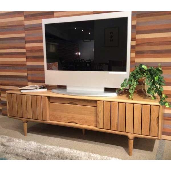 テレビボード おしゃれ 北欧風  無垢 150  完成品 ローボード テレビ台 シンプル ナチュラル｜wood-itsuki｜08