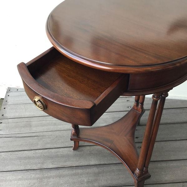 コンソールテーブル 電話台 木製 マホガニー 花台 クラシック