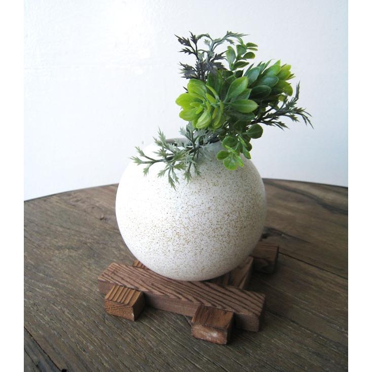 花器 おしゃれ 一輪挿し 花瓶 花びん 信楽焼 陶器 花入れ ホワイト