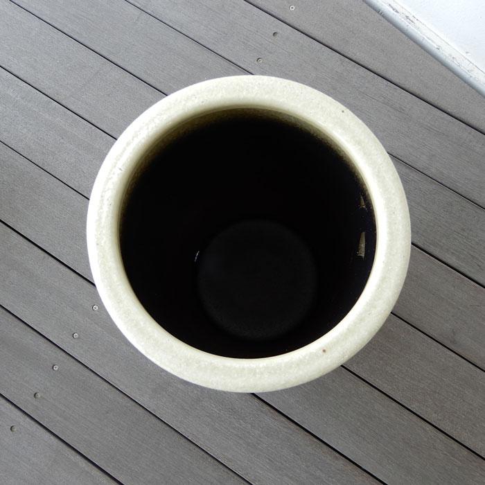 信楽焼 ビードロ唐草彫 傘立て かさ立て 傘たて 傘置き 玄関 陶器 高級