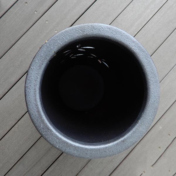 信楽焼 火色花彫り 傘立 かさ立て 傘立て 傘たて 傘置き 玄関 陶器