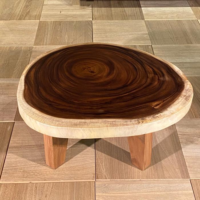 輪切り一枚板テーブル モンキーポッド 座卓