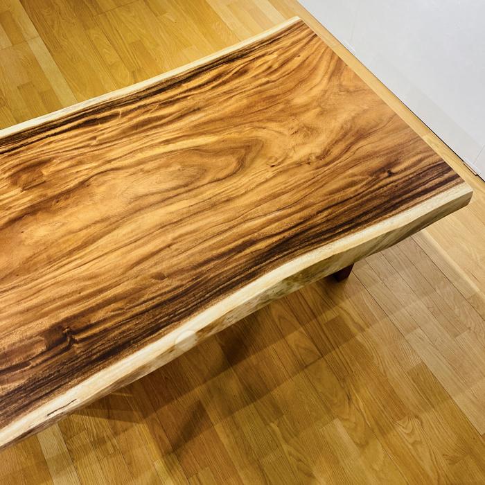 モンキーポッド一枚板ダイニングテーブル 幅181cm 一枚板 テーブル