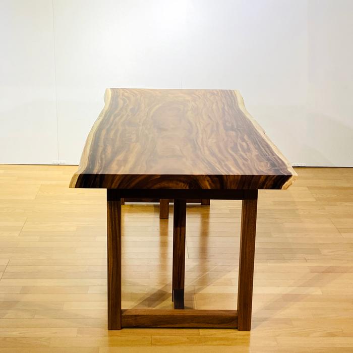 モンキーポッド一枚板ダイニングテーブル 幅181cm 一枚板 テーブル