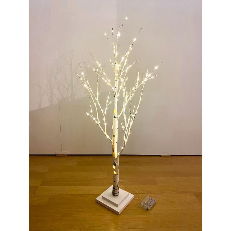 ブランチツリー クリスマスツリー led 白樺 ツリー90cm 北欧 おしゃれ