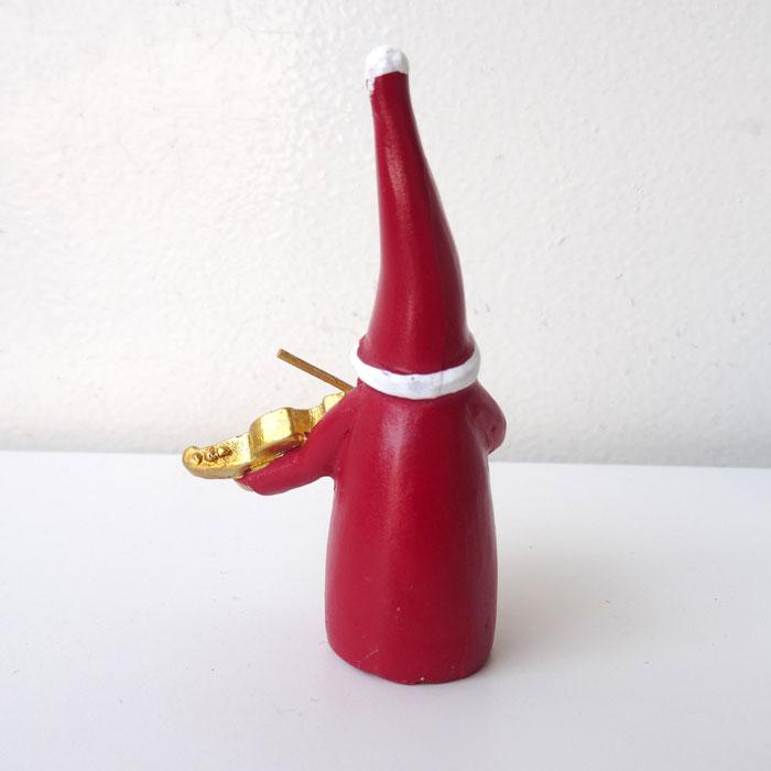 MUSIC SANTA 3個セット クリスマス 雑貨 置物 おしゃれ