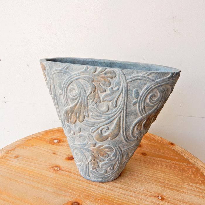 Sculptureベース 花びん 北欧 テラコッタ 陶器 エレガント 花器 ベース