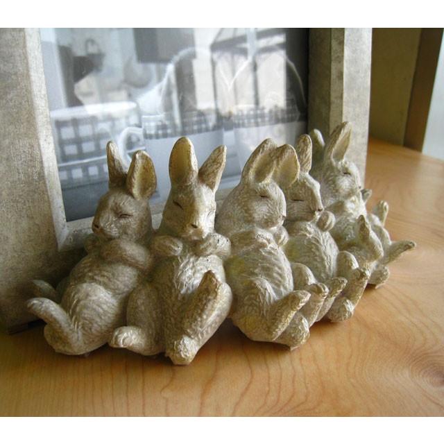 フォトフレーム 写真立て スリーピングラビット うさぎ ウサギおしゃれ