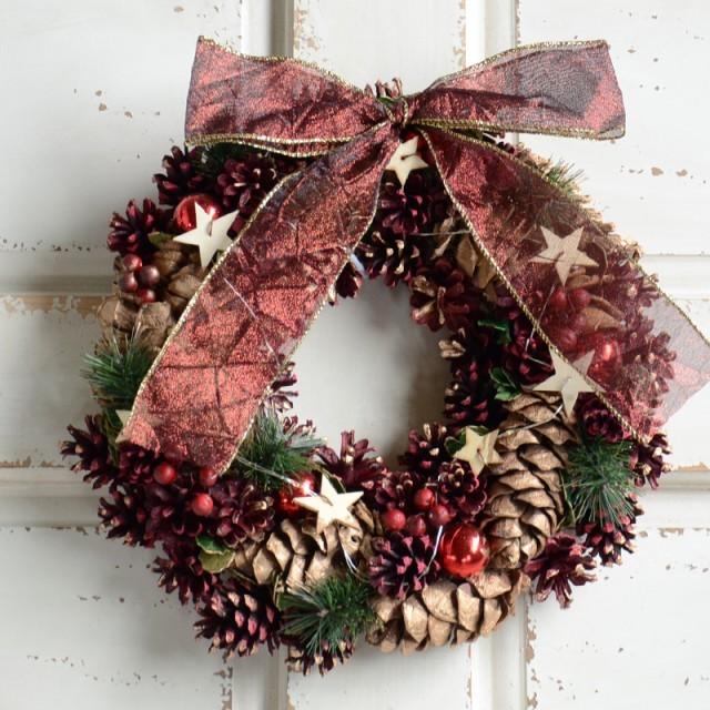 Christmas Xmas クリスマスリース 装飾 雑貨 玄関ドア 壁掛け おしゃれ