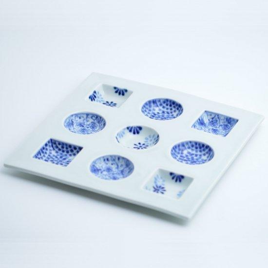 飾壷 九谷焼 西田 伸也 九谷焼 酒盃 ぐい呑み 酒器 九谷焼 古九谷風双鶴図 西田伸也作