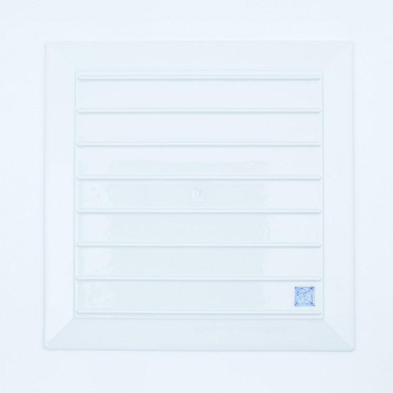 白磁 スクエア・ディナープレート 大皿 プレート 皿 角皿 有田焼 福泉