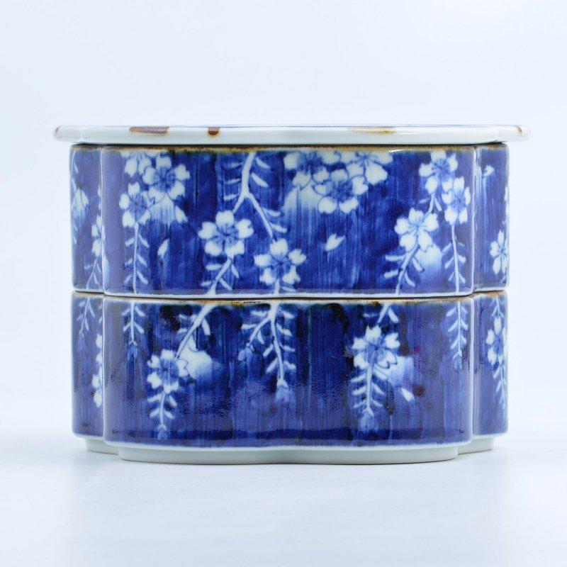 二段重 お正月 和食器 日本製 ギフト おうち ごはん うつわ 陶器