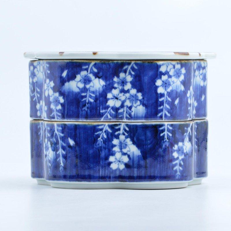 二段重 お正月 和食器 日本製 ギフト おうち ごはん うつわ 陶器