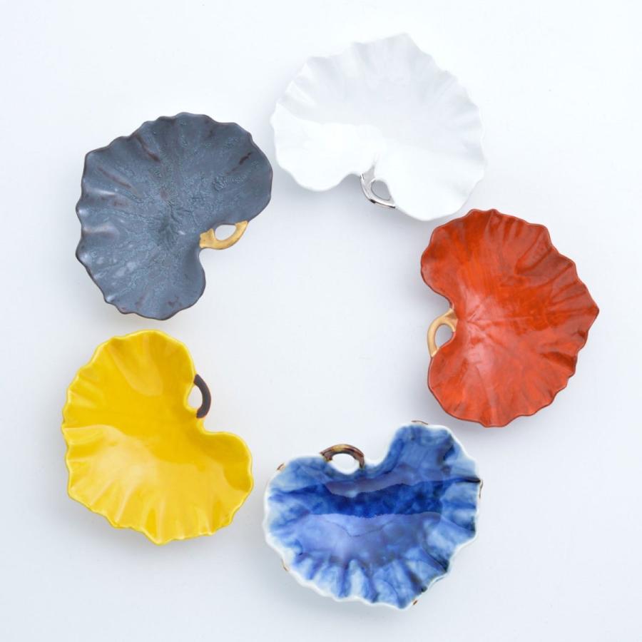 有田焼 福泉窯 つわ型小付 5枚セット 新品・未使用品 おしゃれ