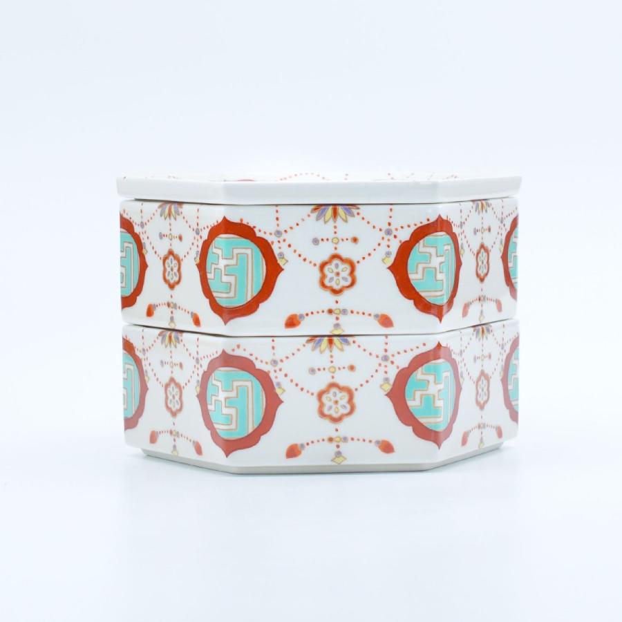 二段重 お正月 和食器 日本製 ギフト おうち ごはん うつわ 陶器