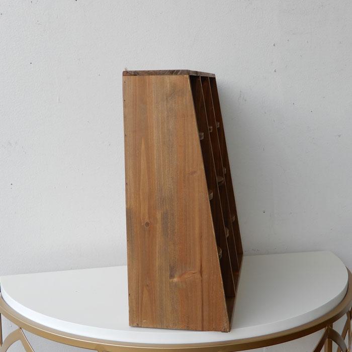 杉古材 シェルフ 12マス 移動棚 ウッド ラック 棚 小物展示 店舗什器