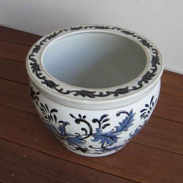 信焼◇鉢（睡蓮鉢・メダカ鉢・水鉢・ワインクーラー・日本酒クーラー