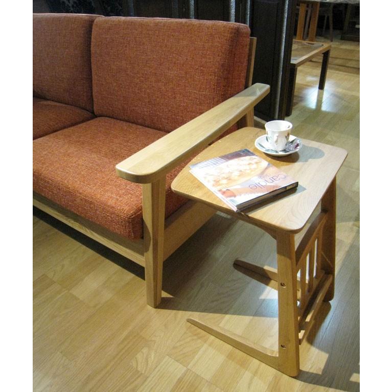 サイドテーブル 北欧 コの字 木製 アンティーク おしゃれ 木製サイド