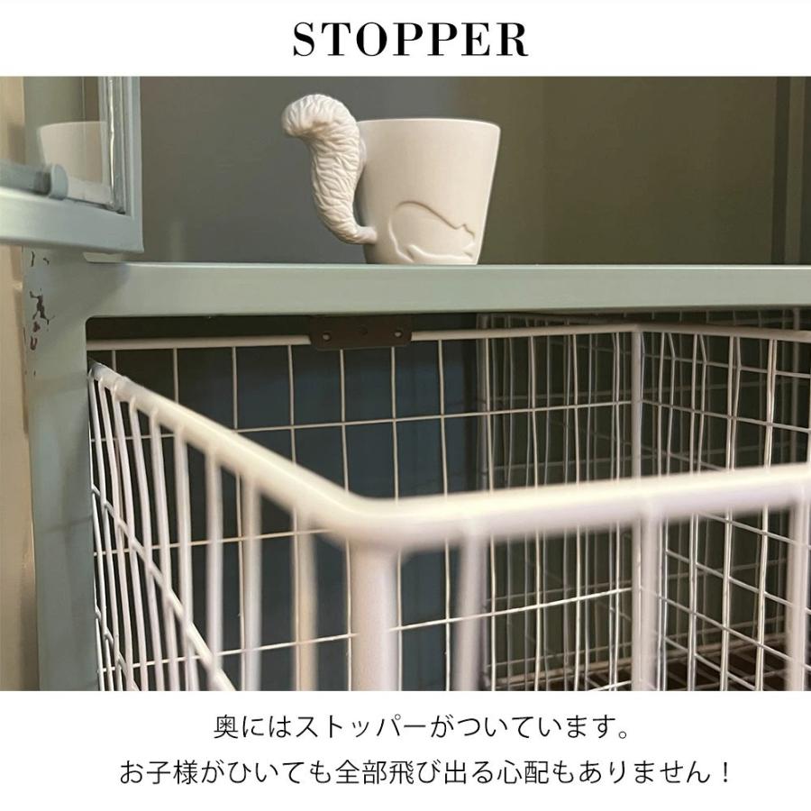 アンティーク スチールショーケース ガラスキャビネット小物収納インダストリアル棚 キャビネット ガラス扉 スチールキャビネット ショーケース