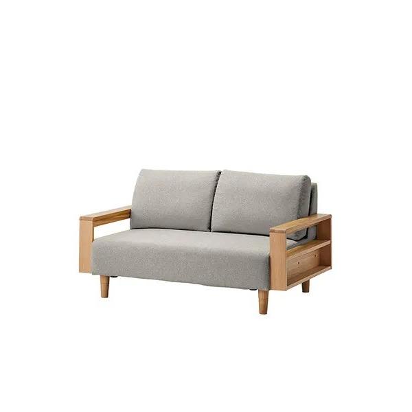 北欧風 2人掛けソファ ファブリック 木製脚 ソファー ソファ 2人掛け 2P sofa ファブリック 木脚 北欧 シンプル