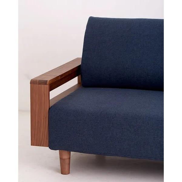ソファー ソファ 2人掛け 2P sofa ファブリック 木脚 北欧 シンプル