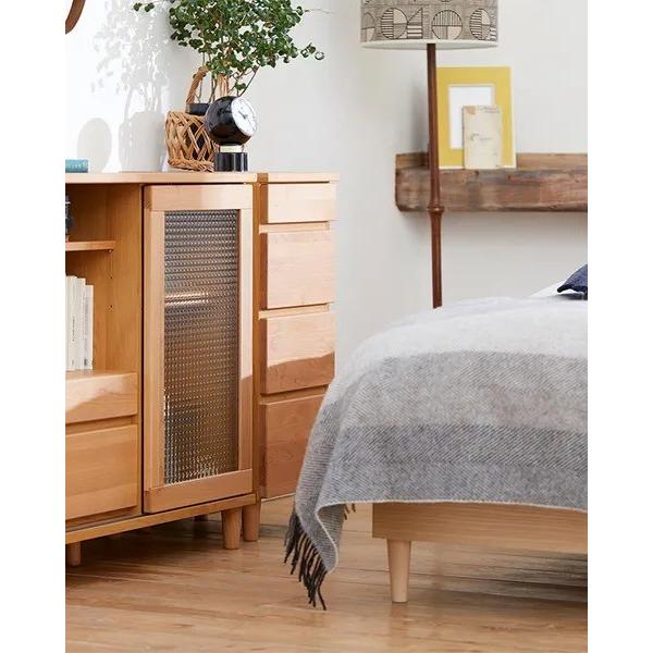 チェスト キャビネット 収納 棚 リビング収納 4段 おしゃれ 北欧