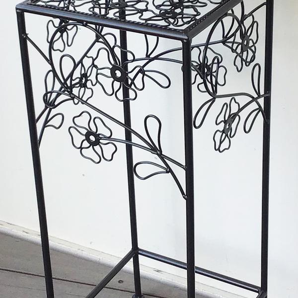 プランタースタンド 3点セット 花台 台 鉢スタンド スクエア フラワー