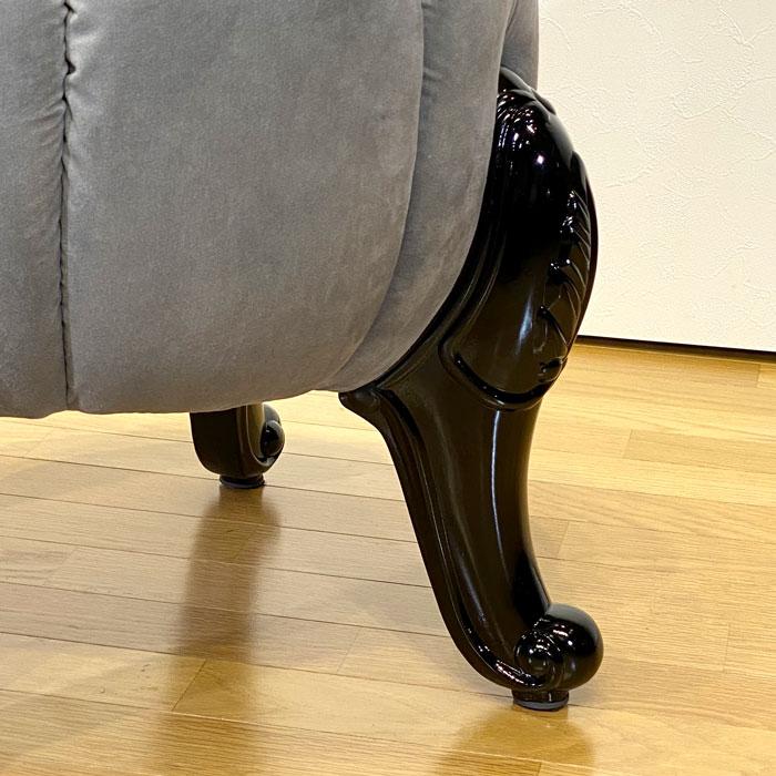 モコモコスツール スツール 姫系 チェア オットマン ファブリック