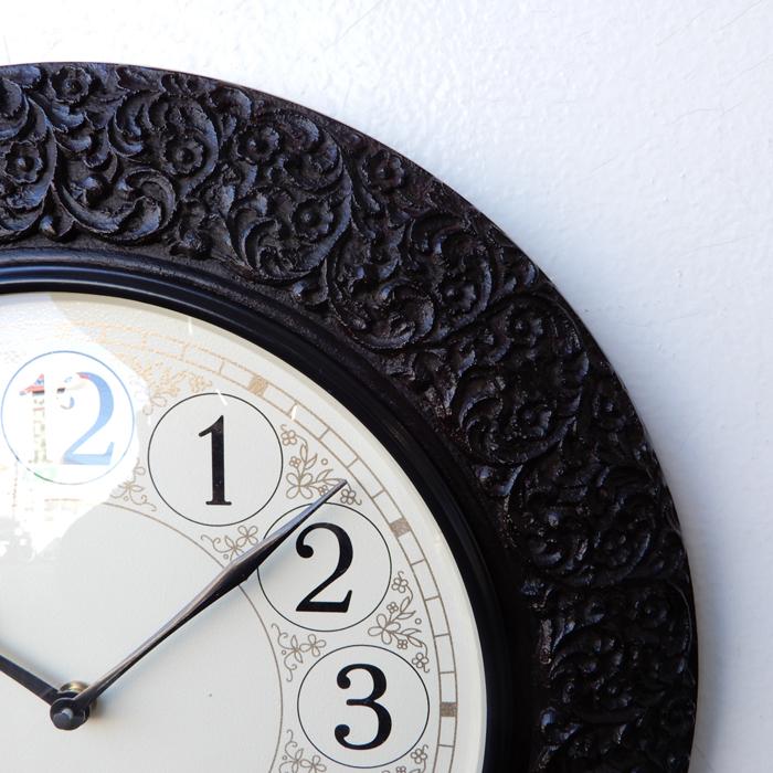 Ethnic Clock Market 壁掛け時計 掛け時計 アンティーク モダン 個性的
