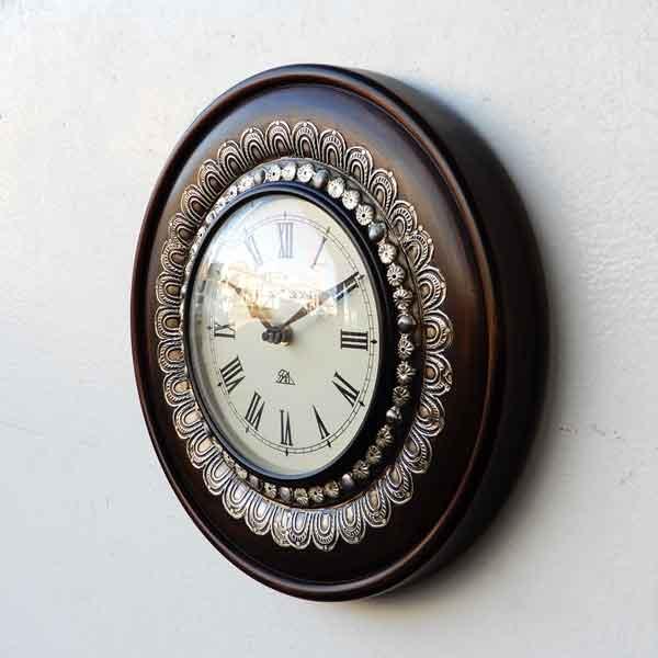 Ethnic Clock Market 壁掛け時計 掛け時計 アンティーク モダン 個性的