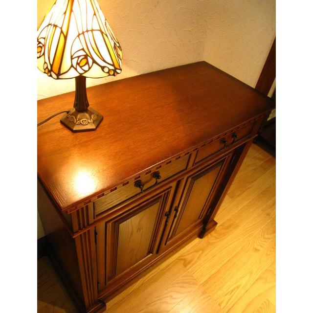 キャビネット 木製 クラッシック 引き出し おしゃれ 日本製 : 手づくり