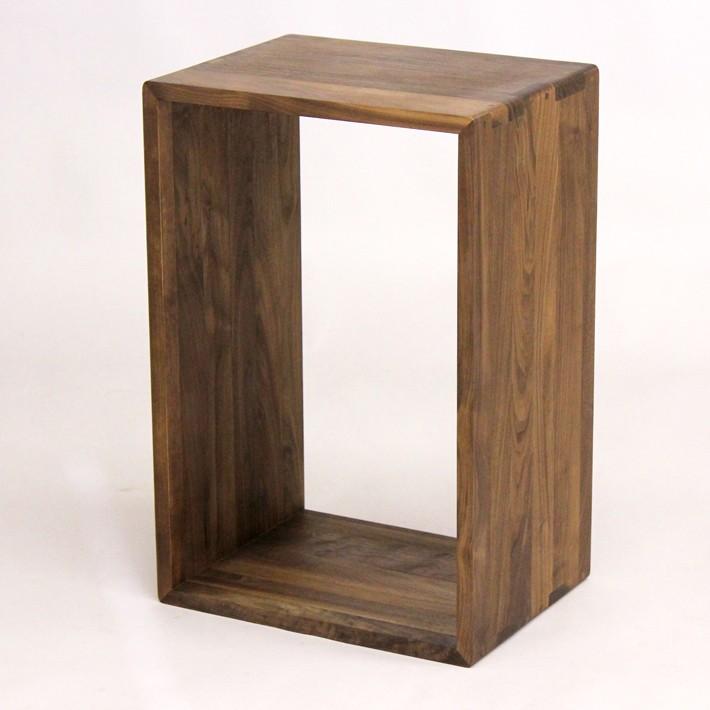 60ボックス・中 ウォールナット ディスプレイラック ディスプレイ