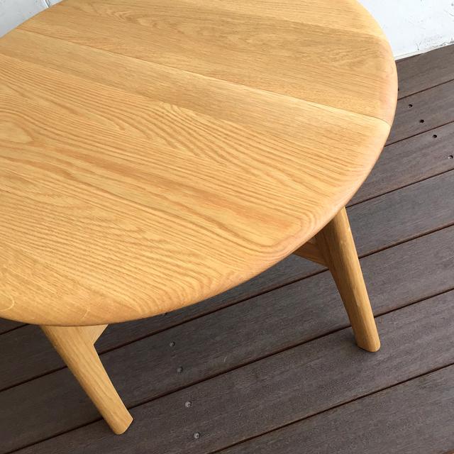 サイドテーブル センターテーブル リビングテーブル 2way 折り畳み