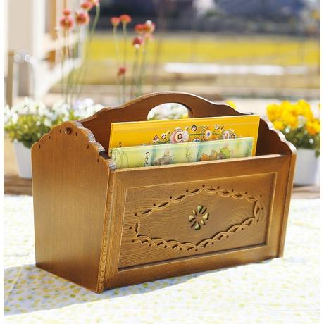 マガジンラック スリッパラック マルチラック 木製 アンティーク