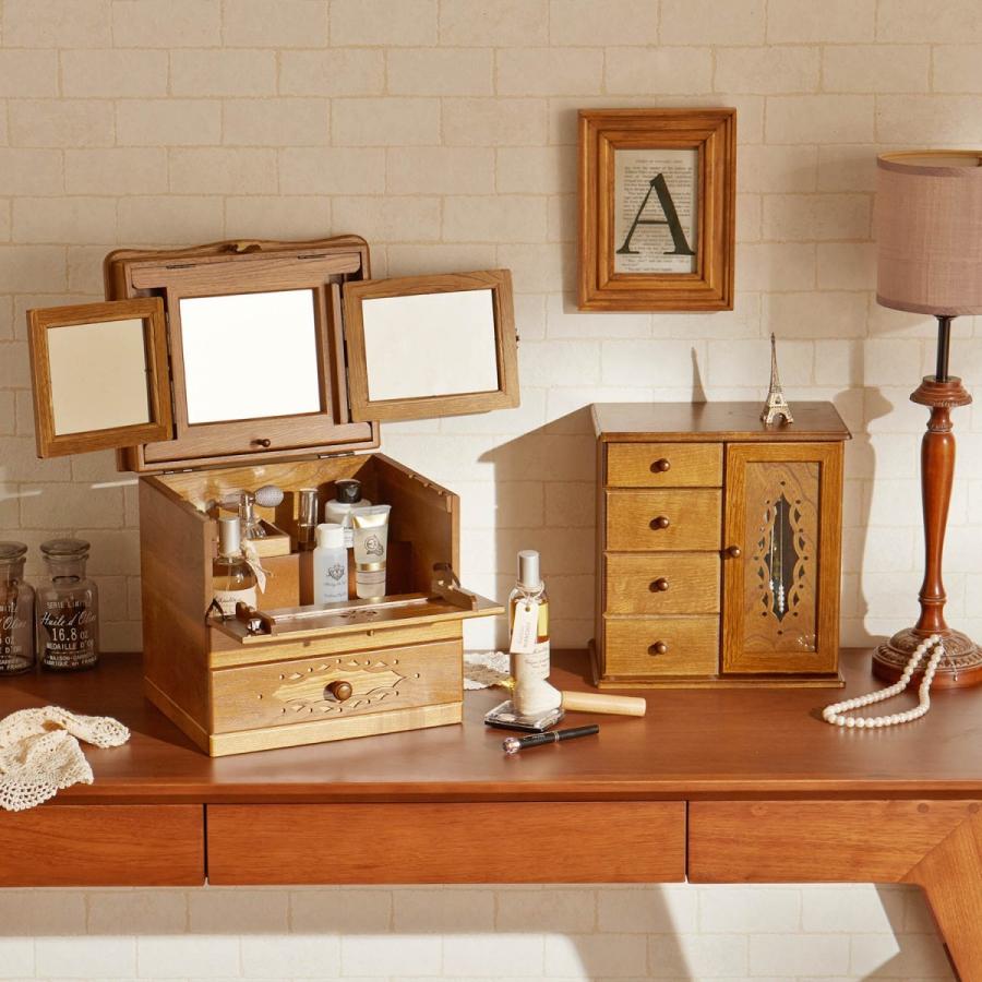 ジュエリーケース アクセサリーケース アクセサリー収納 木製 北欧