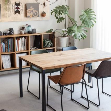 レア　インダストリアル　ヴィンテージチェアー 12日までポイント5倍 インダストリアルデザイン ダイニングチェア 2脚