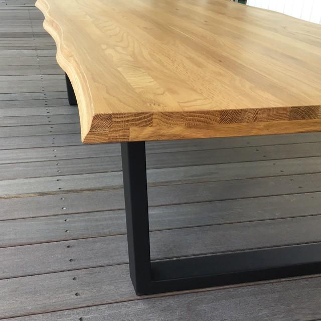 【早い者勝ち！】 センターテーブル 120幅 150幅 180幅 オーク無垢 カフェテーブル ローテーブル 北欧 おしゃれ かっこいい家具 一枚板風 木目調 角型 座卓 【XUR7551521606】(27508円)