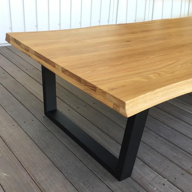 【早い者勝ち！】 センターテーブル 120幅 150幅 180幅 オーク無垢 カフェテーブル ローテーブル 北欧 おしゃれ かっこいい家具 一枚板風 木目調 角型 座卓 【XUR7551521606】(27508円)