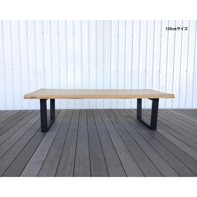 【早い者勝ち！】 センターテーブル 120幅 150幅 180幅 オーク無垢 カフェテーブル ローテーブル 北欧 おしゃれ かっこいい家具 一枚板風 木目調 角型 座卓 【XUR7551521606】(27508円)