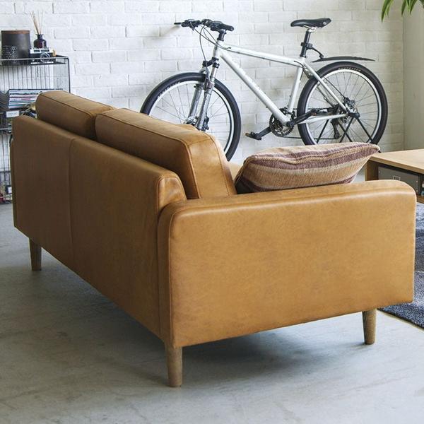 ソファー ソファ sofa 3人掛け 3P ファブリック レザー 木脚 北欧