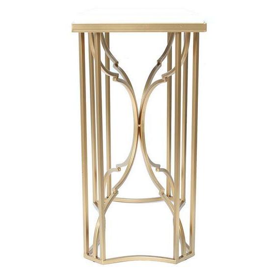 サイドテーブル ソファサイドテーブル コンソール エレガント ゴールド